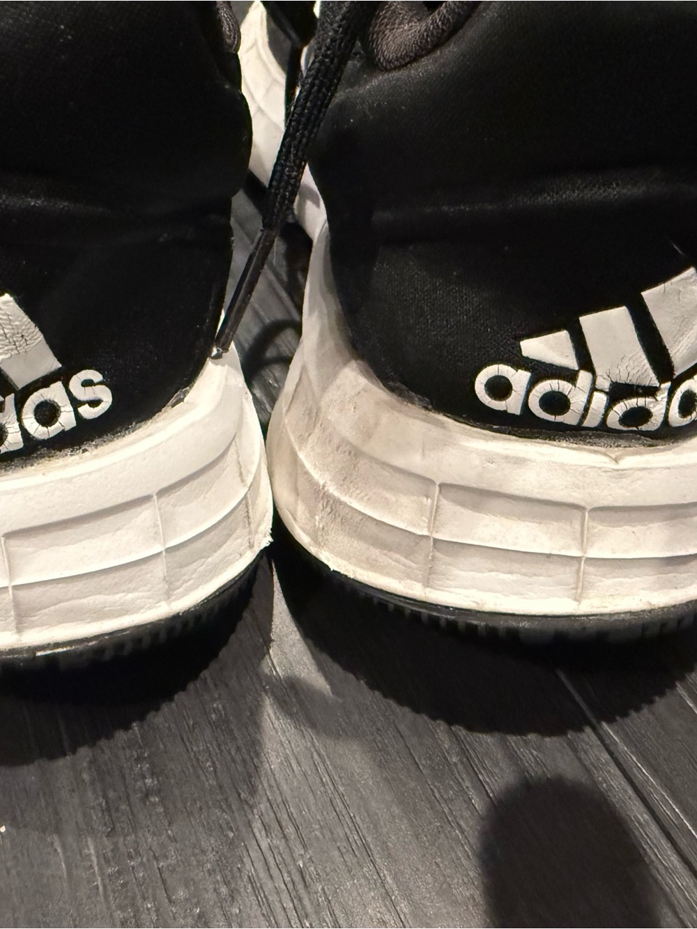 adidas Black and White Women's Athletic Sneakers
